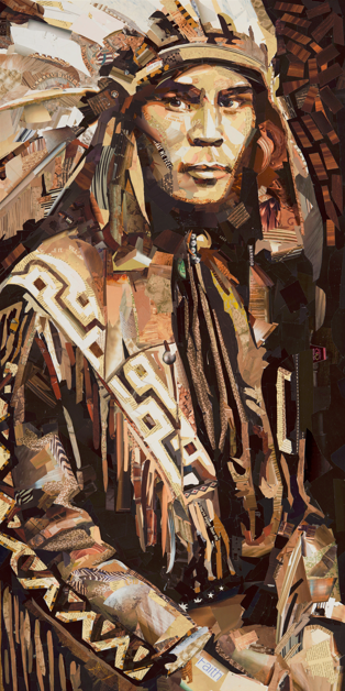 The Great Spirit collage