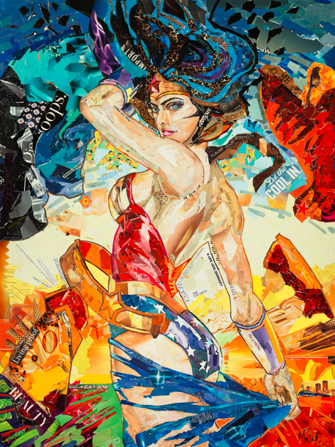 Wonder Woman collage